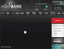 Tablet Screenshot of ma-baignoire-balneo.com